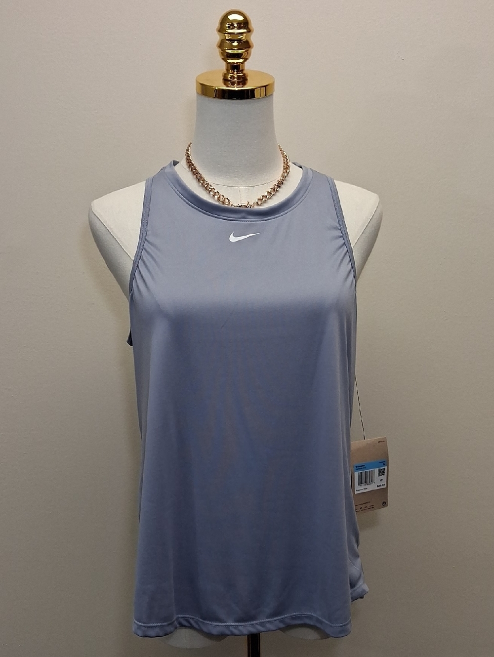 Nike Dri-FIT Blue Racerback Tank Top Size Medium & Large